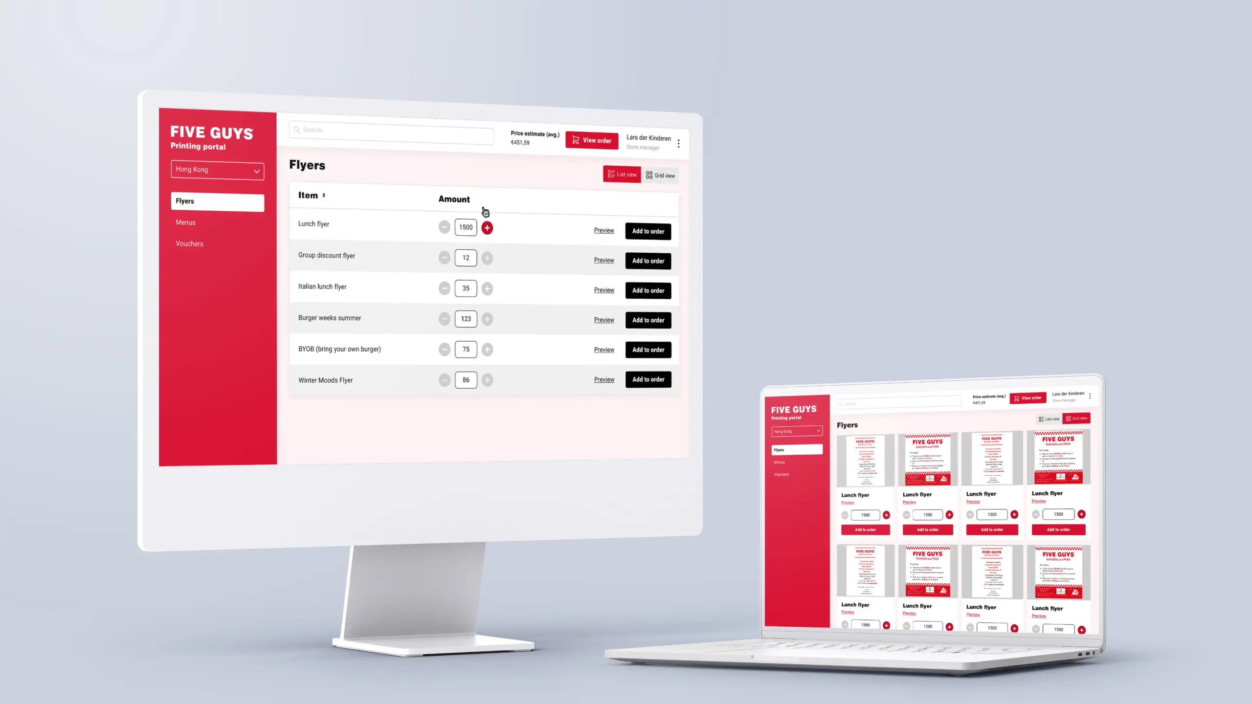 Case - Five Guys - Afbeelding 2