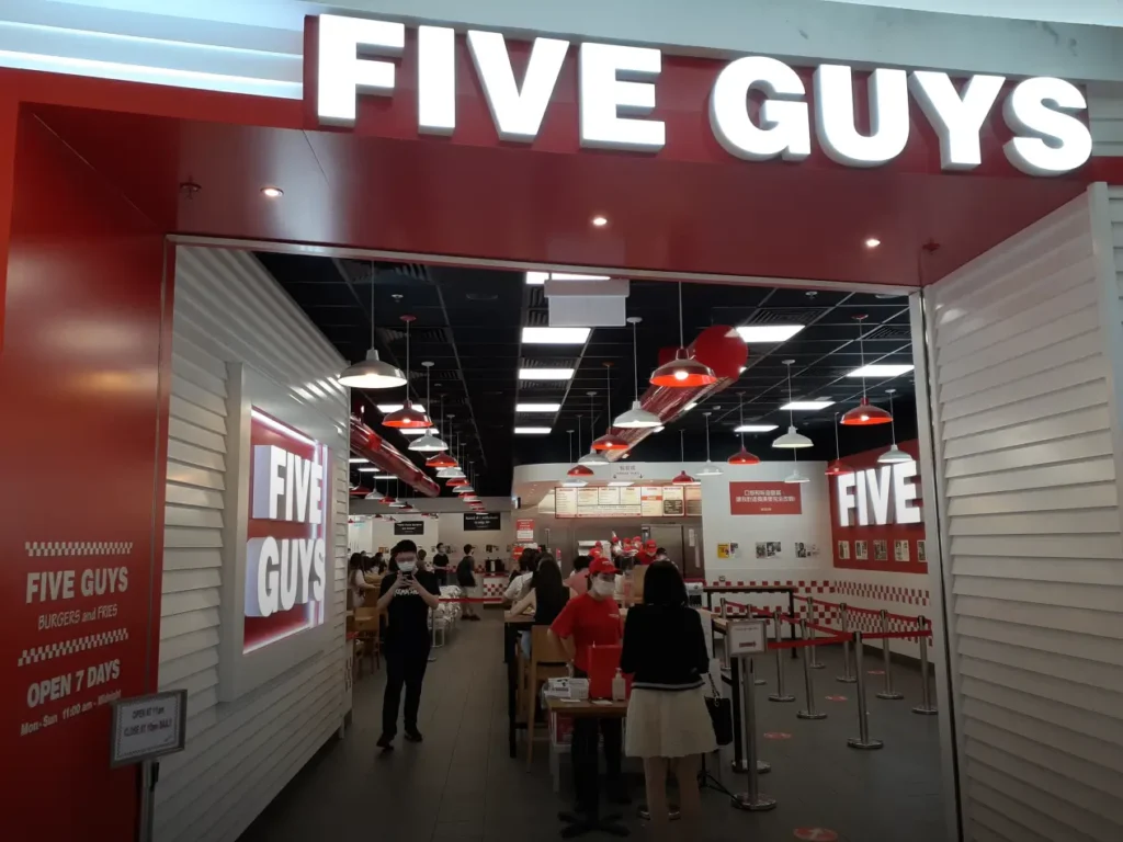 Case - Five Guys - Overzicht