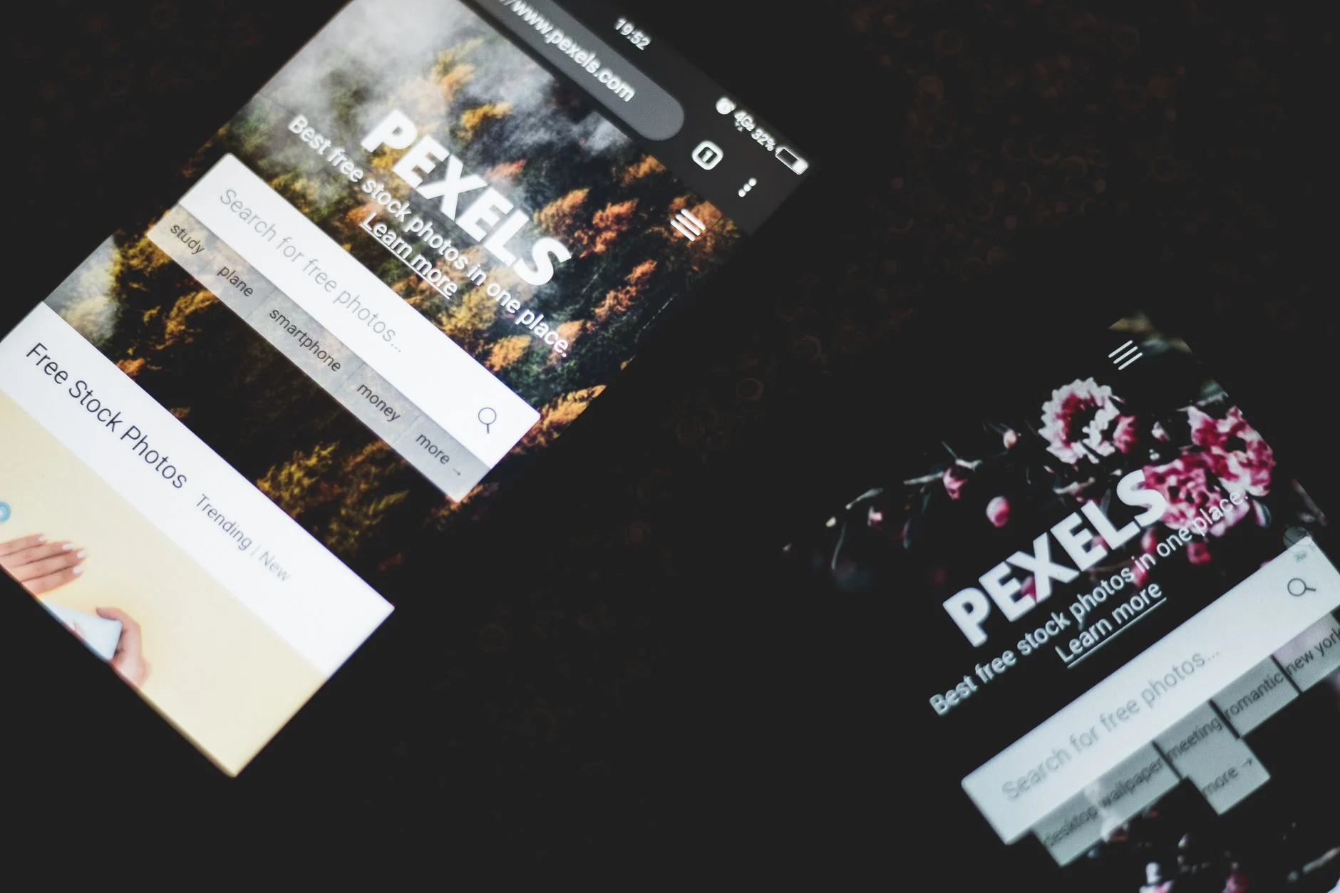 Mobielvriendelijke website na website redesign getest op smartphone